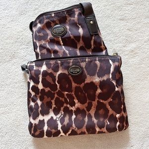 Coach Travel Tote with Pouch